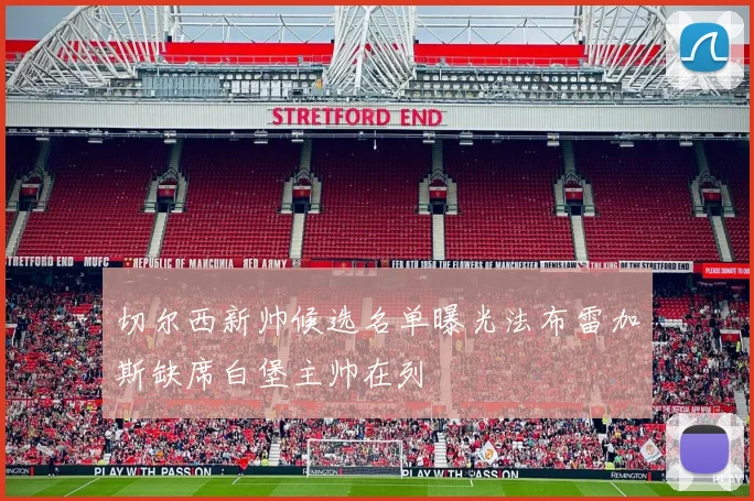 切尔西新帅候选名单曝光法布雷加斯缺席白堡主帅在列